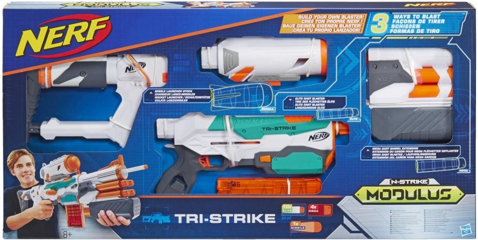 Nerf N-Strike Modulus Tri-Strike od 2 499 Kč - Heureka.cz