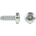 Šroub do plechu ZnB Quadrex TEX, půlkulatá hlava, DIN 7504N - 4.8x16 – Zboží Mobilmania
