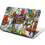 Sablio Samolepka na notebook Graffiti - 38x26 cm – Zboží Živě