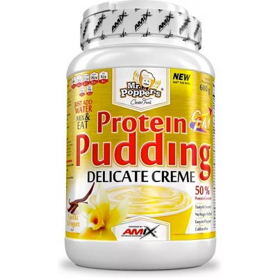 Amix Nutrition Protein puding creme vanilka jogurt 600 g