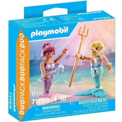 Playmobil 71799 DuoPack Mořská panna a Triton – Zbozi.Blesk.cz