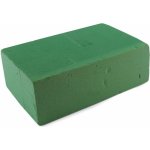 Aranžovací hmota Florex pro mokré aranžování 7x10x20 cm cihla - zelená – Hledejceny.cz