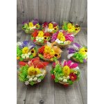Aranžmá velikonoce slepice v ošatce mix – Zboží Dáma