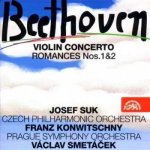 The Czech Philharmonic Orchestra - Violin Concerto Romances Nos. 1 & 2 CD – Hledejceny.cz