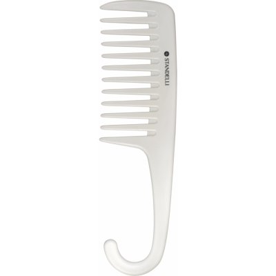 Standelli professional Shower comb Hřeben na mokré vlasy bílý 22,5 cm – Sleviste.cz