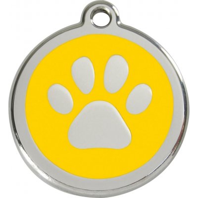 Red Dingo Tlapka žlutá S 20 mm – Hledejceny.cz