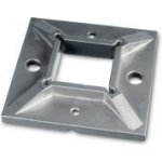 Hahn Steel Montážní patka 100 x 100 mm pro profil 40 x 40 x 2 mm, AISI 304 – Zbozi.Blesk.cz