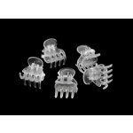 Skřipečky do vlasů - matně průsvitné, 5 ks – Hledejceny.cz