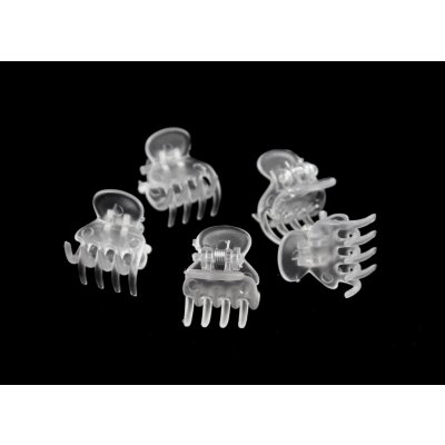 Skřipečky do vlasů - matně průsvitné, 5 ks – Hledejceny.cz