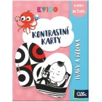 Albi Kontrastní karty Zvířátka Kvído – Zboží Živě