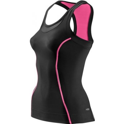 SKINS A200 Womens Racer Back Top - Black/Pink – Zboží Mobilmania