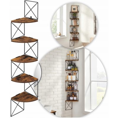 FISTAR Regál 1800×900×300 mm lakovaný 5-policový, nosnost 875 kg – Zboží Dáma