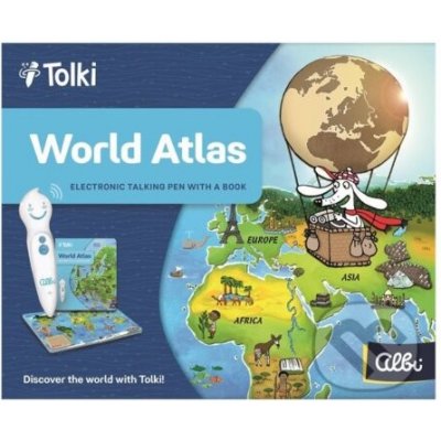 Albi Tolki Pen + World Atlas EN – Zboží Mobilmania