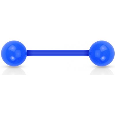 Šperky4U piercing do jazyka akrylát PJ01204-B – Zboží Dáma