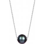 JwL Luxury Pearls Dámský s pravou černou tahitskou perlou JL0582 – Zboží Dáma