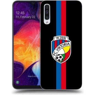 Picasee silikonové Samsung Galaxy A50 A505F - FC Viktoria Plzeň H černé
