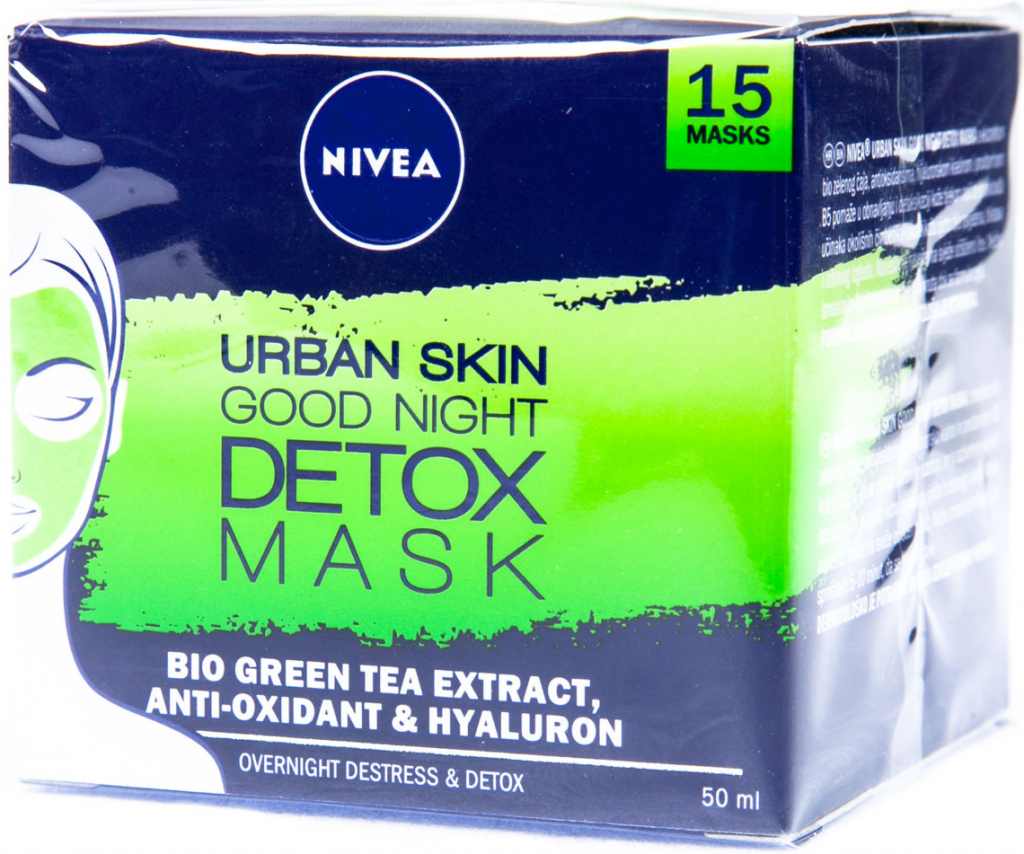 Nivea Urban Skin Detox Noční maska 50 ml od 138 Kč - Heureka.cz