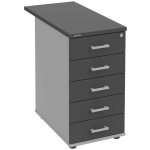 Hobis K 35 C N 80 5 zásuvek léta napříč 80 cm šedá antracit – Hledejceny.cz