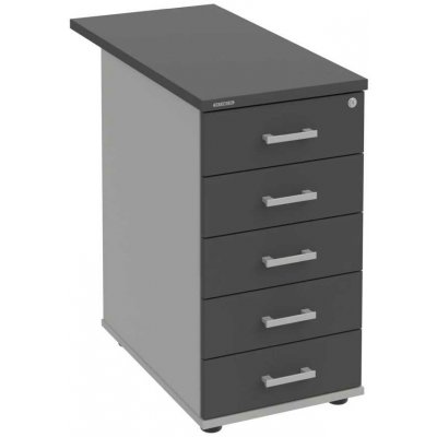 Hobis K 35 C N 80 5 zásuvek léta napříč 80 cm šedá antracit – Hledejceny.cz