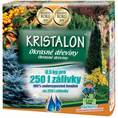 Nohelgarden Hnojivo KRISTALON na okrasné dřeviny 500 g – Zbozi.Blesk.cz