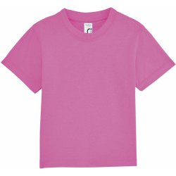 Sols mosquito dětské triko s krátkým rukávem SL11975 Flash pink