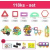 CABTOYS Magnetic Tiles - 118ks