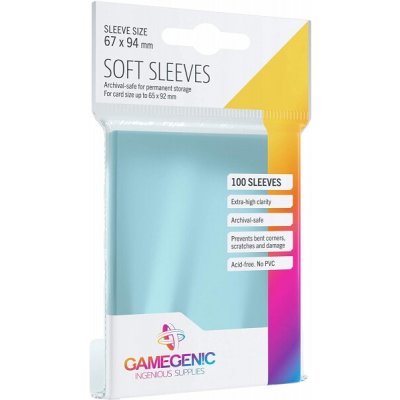 Game Genic Standard Soft obaly 100 ks – Zboží Mobilmania