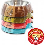 Akinu ČESKÝ LES melaminová miska s nerez vložkou S 400 ml – Sleviste.cz