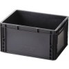 Úložný box HTI Plastová EURO přepravka 400x300x220mm ESD MC-3863-ESD