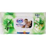 Lara vlhčené ubrousky s Aloe Vera 120 ks – Hledejceny.cz
