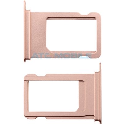 Držák SIM (SIM Tray) iPhone 7 Plus růžovozlatý, originální – Sleviste.cz