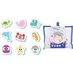 Wiky W029617 Hračky do vany pěnové zvířátka z moře 9 ks – Zboží Dáma