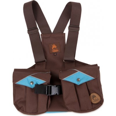 Firedog Dummyvesta Trainer pro děti hnědá / baby modrá Velikost: 140–146 cm – Hledejceny.cz