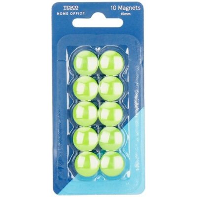 Tesco Home Office Barevné magnety 15 mm 10 ks – Hledejceny.cz