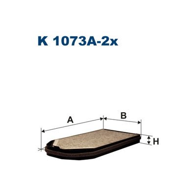 K1073A-2X FILTRON Filtr, vzduch v interiéru – Hledejceny.cz