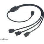 AKASA RGB LED kabel-splitter adresovatelný 50 cm