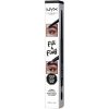 Tužka na obočí NYX Professional Makeup Fill & Fluff Eyebrow Pomade Pencil tužka na obočí Black 0,2 g