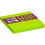 Samolepicí blok na poznámky STICKN extra silný 76 × 76 mm neonově zelený 90 listů 21672 – Hledejceny.cz