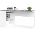 Nábytek Falco Felix 118 beton / bílá – Hledejceny.cz