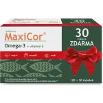 MaxiCor Omega-3 dárkové balení 2023 120+30 tablet – Zbozi.Blesk.cz