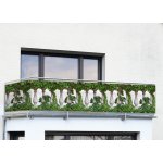 Maximex plastová balkonová zástěna 500 x 85 cm Zelená – HobbyKompas.cz