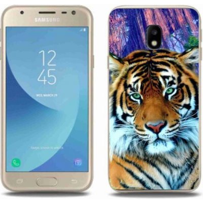 Pouzdro mmCase gelové Samsung Galaxy J3 (2017) - tygr