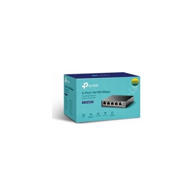 TP-Link switch TL-SF1005LP (5x100Mb/s, 4xPoE, 41W, fanless) – Zboží Živě
