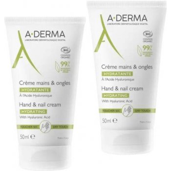 A-Derma Creme Mains regenerační krém na ruce 2 x 50 ml
