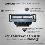 Gillette Mach3 4 ks – Sleviste.cz