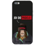 Picasee silikonový průhledný obal pro Apple iPhone 5/5S/SE - Bezďák – Zboží Mobilmania