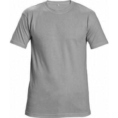 Cerva Bavlněné tričko TEESTA s krátkým rukávem šedé