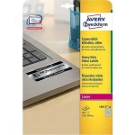 Avery Zweckform Etikety 20 ks A4 stříbrné 210 x 297 mm velmi odolné pro laserové tiskárny L6013-20 – Zboží Mobilmania