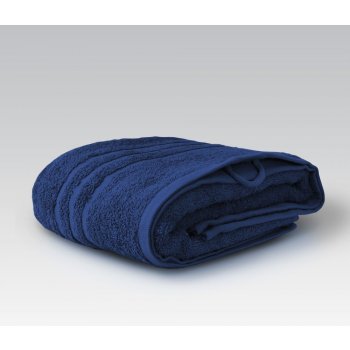 Dobrý Textil Osuška Economy Tmavě modrá | 70 x 140 cm