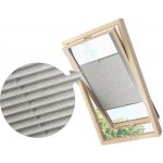 Zebra-shop Zastiňující roleta Plissé pro střešní okno Sv. Šedý melír PD306 Velux C02 stříbrná – Zbozi.Blesk.cz